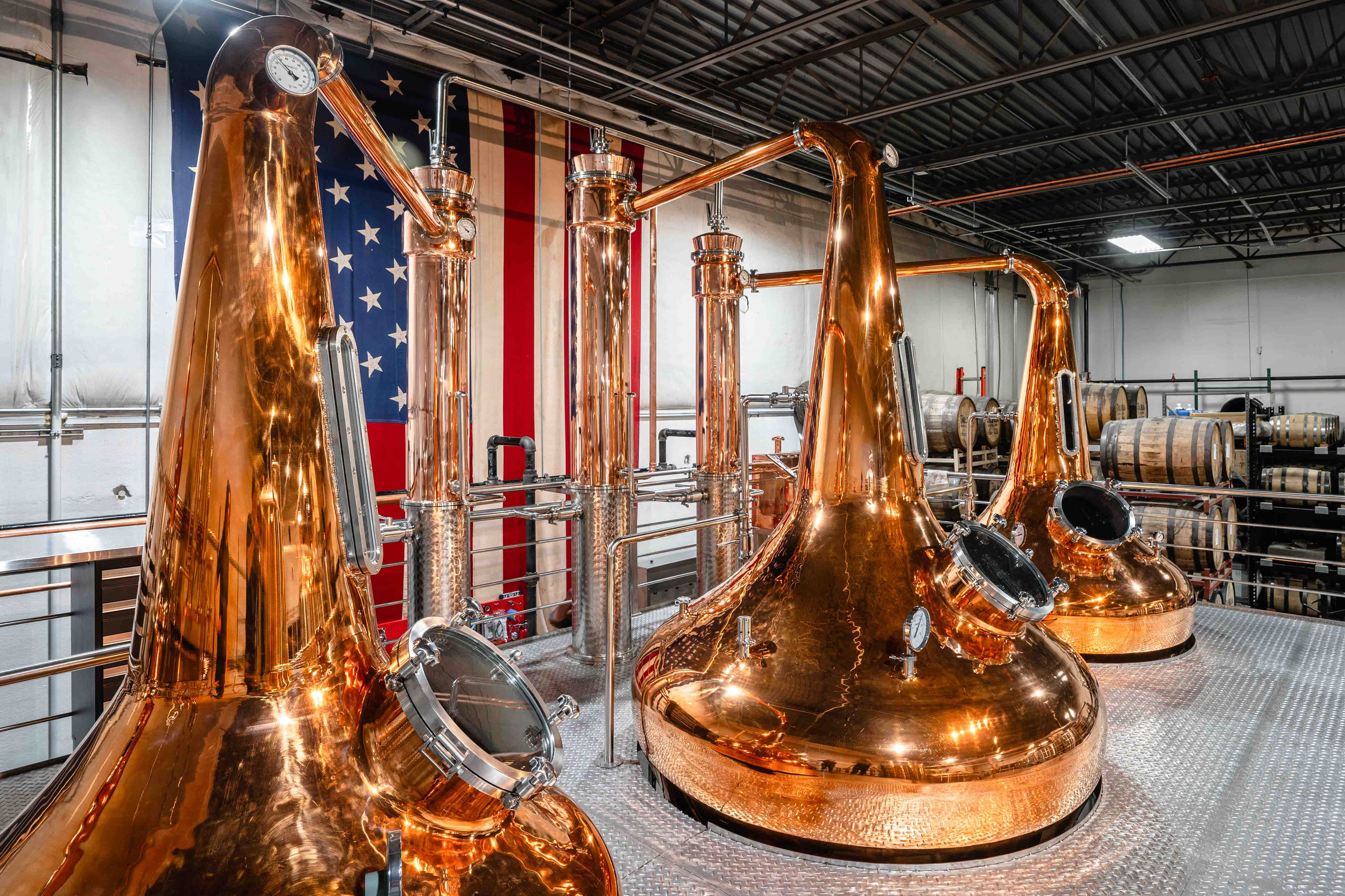 Private distillery tour for Construction leaders